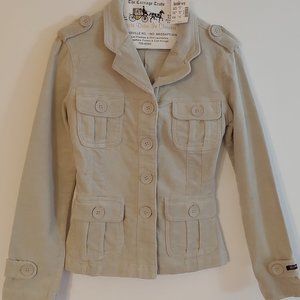 PLUGG Corduroy  Light Grey Jacket
